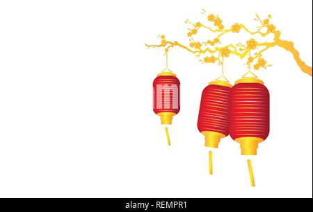 Joyeux Nouvel An chinois 2019. Bonne Année. Vector illustration. Illustration de Vecteur