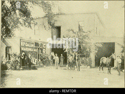 . L'élément moteur de clubs Greater Boston. Les courses de chevaux ; les chevaux. H. P. Barnes STABLE DE GALLUP, rue Dorchester. Veuillez noter que ces images sont extraites de la page numérisée des images qui peuvent avoir été retouchées numériquement pour plus de lisibilité - coloration et l'aspect de ces illustrations ne peut pas parfaitement ressembler à l'œuvre originale.. Linnehan, John William, 1860- [from old catalog] ed ; Cogswell, Edward Everett, 1864- [de l'ancien catalogue] [éd. Boston, appuyez sur l'Atlantique de la société d'impression] Banque D'Images