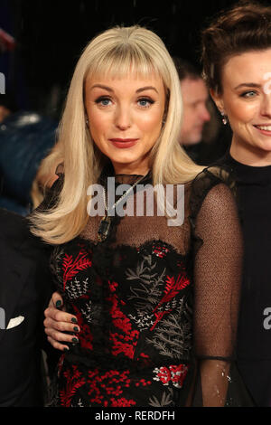 Londres, Royaume-Uni. 22 janvier, 2019. Helen George, National Television Awards, l'O2, Londres, Royaume-Uni, 22 janvier 2019, photo de Richard Goldschmidt : Riche de crédit Gold/Alamy Live News Banque D'Images