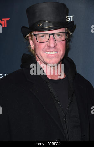 Hollywood, CALIFORNIE, États-Unis. 22 janvier 2019. 22 janvier 2019 - Hollywood, Californie - Jake Busey. ''Dead Ant'' LA première projection au TCL Chinese 6 Theaters crédit photo : Birdie Thompson/Admedia Banque D'Images