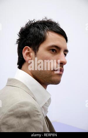 Beau jeune businessman, portrait Banque D'Images
