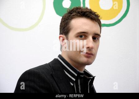 Beau jeune businessman, portrait Banque D'Images