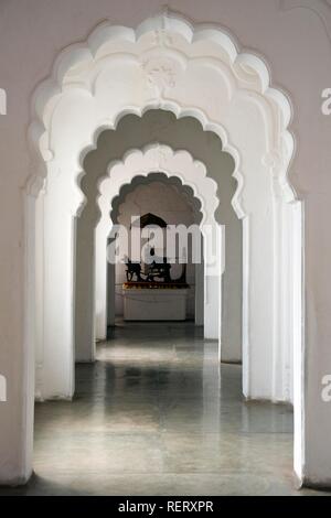 Corridor, Fort Mehrangarh, Jodhpur, Rajasthan, Inde, Asie du Sud Banque D'Images