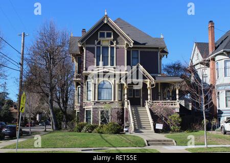 Maison de la reine Anne, construit 1891, Alameda, Californie Banque D'Images