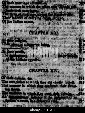 . Trois ans de voyages à travers [sic] les parties intérieures de l'Amérique du Nord, depuis plus de cinq mille milles [microforme]  : contenant un compte des lacs, d'îles et rivières, cateracts [sic], les montagnes, les minéraux, les sols et productions végétales des régions du nord-ouest de ce vaste continent ; avec une description des oiseaux, animaux, insectes, reptiles et poissons, propres à l'Pays : avec une histoire concise du genius, us et coutumes des Indiens habitant les terres qui se trouvent à côté de la tête et à l'ouest de la rivière Mississippi ; et un appendice, décrivant l'unc Banque D'Images