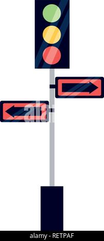 Bâton Clignotant LED Sécurité Routière – Baguette De Signalisation 35x290mm