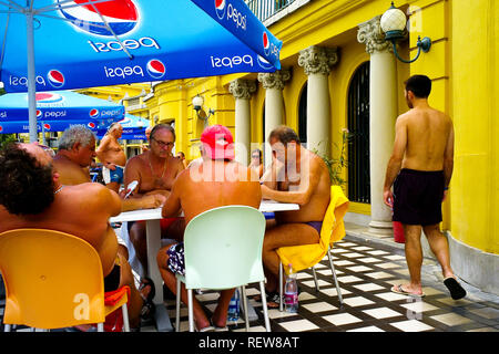 Voyage nostalgique à Budapest, thermal Széchenyi, Hongrie Banque D'Images