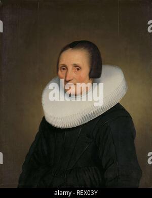 Portrait de Margaretha de Geer (1585-1672). Dating : 1651. Mesures : support : h 73,9 cm × 59,5 cm ; w d 6 cm. Musée : Rijksmuseum, Amsterdam. Auteur : Jacob Gerritsz Cuyp. Banque D'Images