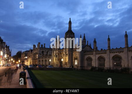 Maison de gardien au King's College de Cambridge. L'Angleterre Banque D'Images