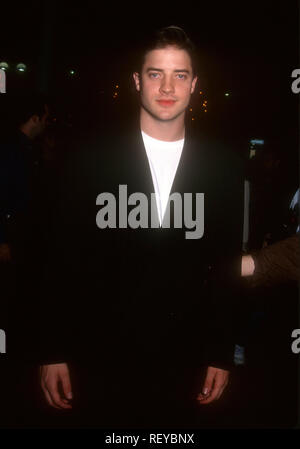 SANTA MONICA, CA - le 20 octobre : l'Acteur Brendan Fraser assiste à la Sony 'vingt piastres" création le 20 octobre 1993 à la Mann Criterion Theatre à Santa Monica, en Californie. Photo de Barry King/Alamy Stock Photo Banque D'Images