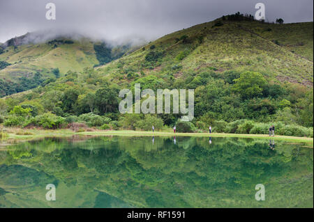 Province de Mpumalanga a de belles prairies de haute altitude où la pêche est devenue une escapade de vacances populaires en Afrique du Sud. Banque D'Images