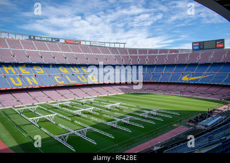Camp Nou Banque D'Images