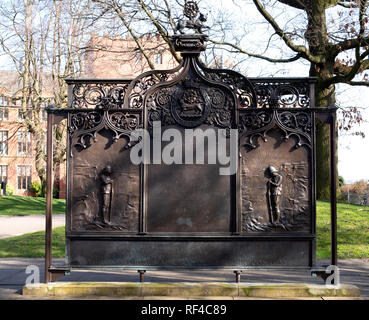 Mémorial de la guerre des Boers, Weston Park, Sheffield, South Yorkshire, Angleterre, Royaume-Uni Banque D'Images