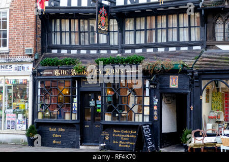 Le bras de Berkeley à Tewkesbury une ville historique dans le Gloucestershire England UK Banque D'Images