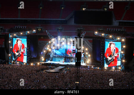 AC/DC live au stade de Wembley, le 4 juillet 2015 Banque D'Images