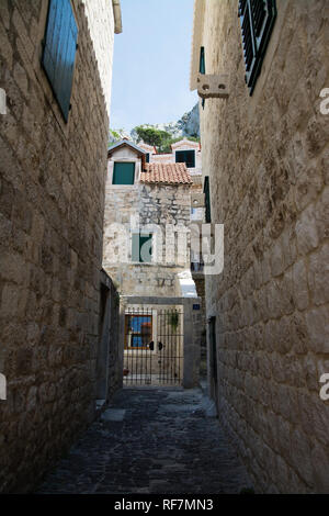 La ville de Dubrovnik est situé dans le sud de la Croatie avec l'embouchure de la Cetina, à l'Adriatique et appartient à la Dalmatie., die Stadt Omis liegt im Süden Kr Banque D'Images