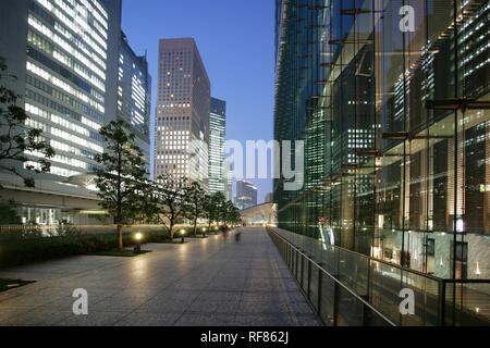 JPN, Japon, Tokyo : Centre Ville, quartier de Shimbashi. Zone de la station Shiodome Banque D'Images