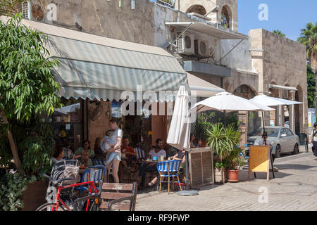 San Remo Casino Cafe à Jaffa Domaine de Tel Aviv, Israël Banque D'Images