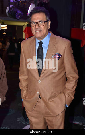 Mumbai, Inde. 24 Jan, 2019. Acteur Boman Irani vu lors du lancement de sa maison de production ''Irani Movietone'' dans l'hôtel JW Marriott juhu, Mumbai. Credit : Azhar Khan SOPA/Images/ZUMA/Alamy Fil Live News Banque D'Images