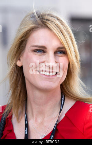 Sally Bercow lors de la conférence du parti travailliste à Liverpool. 27 Sep, 2011. Banque D'Images