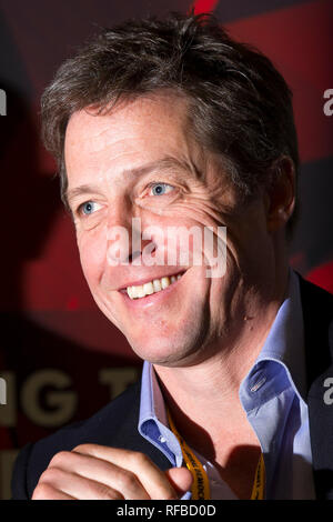 L'acteur et militant "coupés" Hugh Grant parle au cours d'une conférence de presse à la démocrate libérale Conférence d'automne à Birmingham. 18 sept, 2011. Banque D'Images