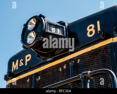 Le Maryland et la Pennsylvanie, 81 à Strasburg Railroad Museum Banque D'Images