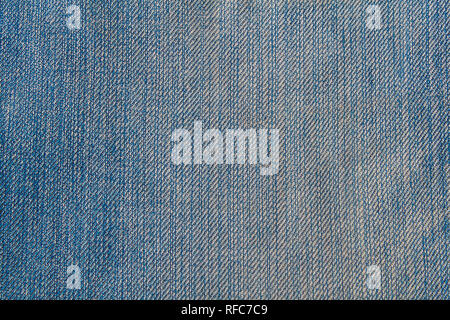 Gros plan et perspective vue de l'espace abstrait de vide naturel bleu denim pur la texture pour les entreprises traditionnelles dans l'arrière-plan couleurs froides Banque D'Images