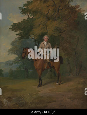 Henry Addington, au plus tard le 1er vicomte Sidmouth. Date/période : 1785 à 1786. La peinture. Huile sur toile. Hauteur : 1 270 mm (50 in) ; largeur : 1 016 mm (40 in). Auteur : Francis Wheatley. Banque D'Images