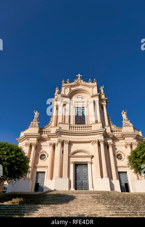 Chiesa di S. Giovanni Evangelista Église. Modica Sicile Italie Banque D'Images