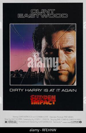 Titre original : SUDDEN IMPACT. Titre en anglais : SUDDEN IMPACT. Année : 1983. Réalisateur : CLINT EASTWOOD. Credit : Warner/MALPASO / Album Banque D'Images