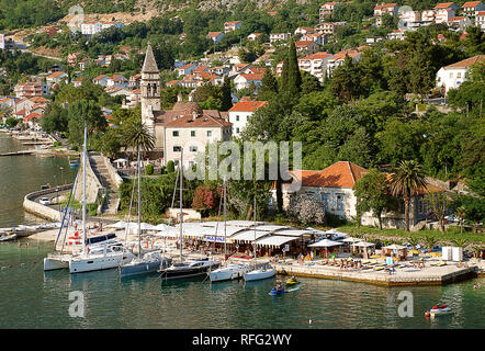 Église de St Mathew à Dobrota, à proximité de Kotor (Monténégro) Banque D'Images