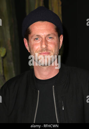 Hollywood, CA. 25 Jan, 2019. Adam Franzino, lors du lancement de l'Adam Franzino Muses, une exposition de photographies d'Art à lait dans Hollywood, Californie le Vendredi, Janvier 25, 2019. Credit : Faye Sadou/media/Alamy Punch Live News Banque D'Images