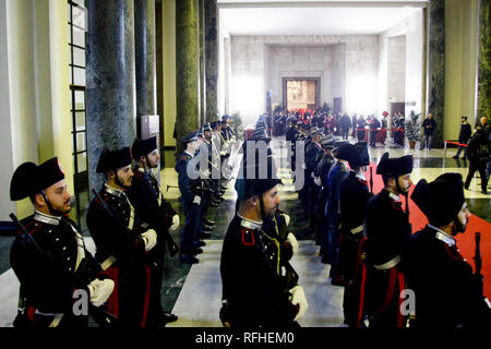 Milan, Italie. 26 janvier 2019.L'inauguration de l'année judiciaire au Palais de Justice. Dans la photo : Inaugurazione anno giudiziario Crédit : LaPresse/Alamy Live News Banque D'Images