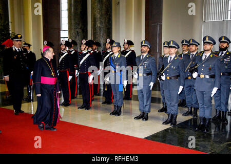 Milan, Italie. 26 janvier 2019.L'inauguration de l'année judiciaire au Palais de Justice. Dans la photo : Inaugurazione anno giudiziario Crédit : LaPresse/Alamy Live News Banque D'Images