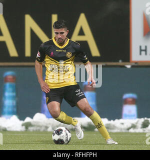 KERKRADE, Pays-Bas, 25-01-2019, football, Néerlandais Keuken Kampioen Divisie, Roda JC -jong AZ, Limbourg, saison 2018-2019, Roda player Mohamed El Makrini Banque D'Images