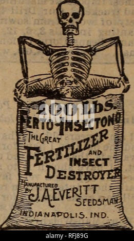 . Catalogue annuel célébré de graines OK et fabriqué des spécialités. Pépinière Indiana Indianapolis catalogues ; catalogues ; Graines de légumes graines de fleurs ; instruments agricoles Catalogues Catalogues. Ferto =Insectono. La grande d'engrais et d'insecticide. § Ses utilisations et comment l'utiliser*. Ce que j'® près--IXSBCTONO ? C'est une poudre sombre peu coûteux, aussi fine que la farine, et extrêmement et diffusible couvre entièrement avec une fine poussière toutes les plantes sur lesquelles il est arrosé. "Tout en poweiful eriects dans son, il ne sera pas nuire à l'usine ou les feuilles dans le moindre degré, et est parfaitement inoffensif Banque D'Images