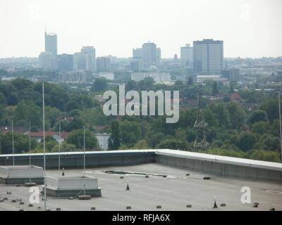 Aussicht vom Plattform Zeche Zollverein Essen 2408 2012 Nr 21. Banque D'Images