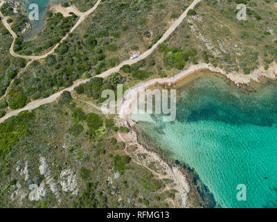 Environnement sur le drone de La Maddalena Banque D'Images