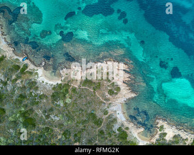 Environnement sur le drone de La Maddalena Banque D'Images