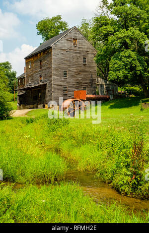 Woodsons Mill, 3211, Virginie Roseland Road Lowesville Banque D'Images