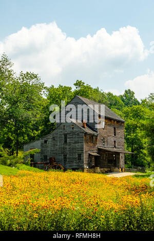 Woodsons Mill, 3211, Virginie Roseland Road Lowesville Banque D'Images