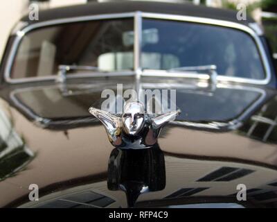 54er Cadillac, hood ornament, Florida, USA Banque D'Images