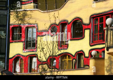 DEU, Allemagne, Essen : Ronald McDonald maison Hundertwasser Essen. Un accueil temporaire pour les familles d'enfants atteints de maladie grave, qui sont Banque D'Images