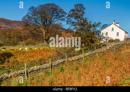 Maison Grasmoor Côté est tombé dans le Lake District, Cumbria, Royaume-Uni Banque D'Images