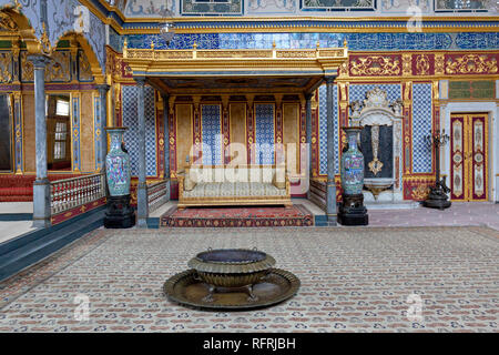 Section Harem du Palais de Topkapi, à Istanbul, Turquie Banque D'Images