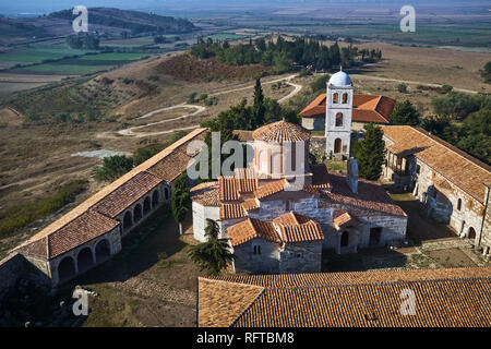 Église de Sainte Marie, Appollonia, Fier Province, l'Albanie, de l'Europe Banque D'Images