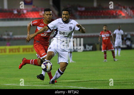 AL - Maceio - 26/01/2019 - 2019 Coupe du nord-est, du registre x CRB - Ricardinho player du Ceara lors d'un match contre le CRB au Stade Roi Pele pour le championnat de la Coupe nord-est 2019. Photo : Itawi Albuquerque / AGIF Banque D'Images