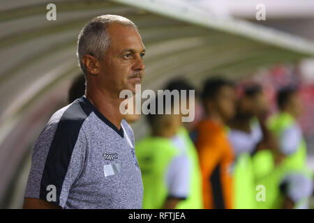 AL - Maceio - 01/26/2019 - 2019 Coupe du nord-est, du registre x CRB - Luiz Carlos Lorenzi Ceara coach au cours de match contre CRB au Stade Roi Pele pour le championnat de la Coupe nord-est 2019. Photo : Itawi Albuquerque / AGIF Banque D'Images