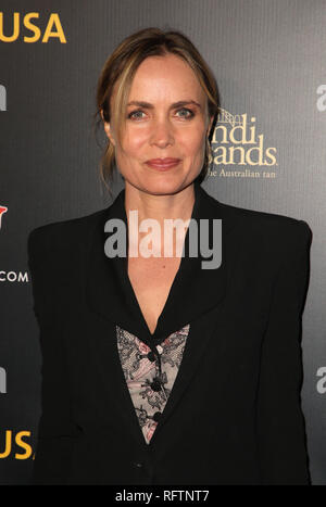 Culver City, CA. 26 janvier, 2019. Radha Mitchell, à la 16e Conférence annuelle G'DAY USA Black Tie Gala au 3Labs à Culver City, Californie, le 26 janvier 2019. Credit : Faye Sadou/media/Alamy Punch Live News Banque D'Images