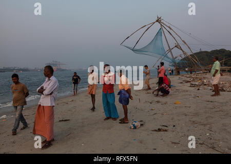Fort Cochin, Kerala, Inde Banque D'Images